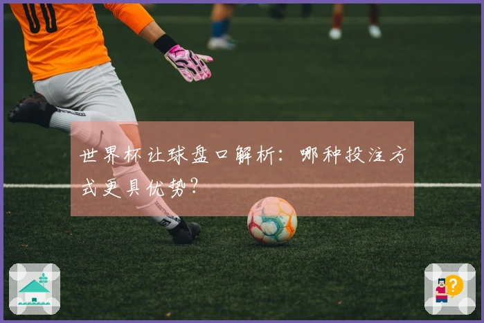 世界杯让球盘口解析：哪种投注方式更具优势？